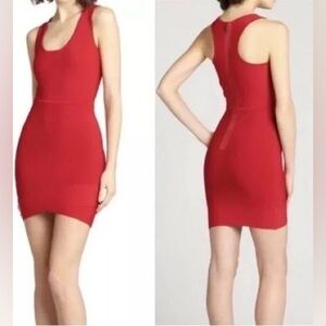 NWT BCBG sleeveless Gisela Dress I’m RioRed